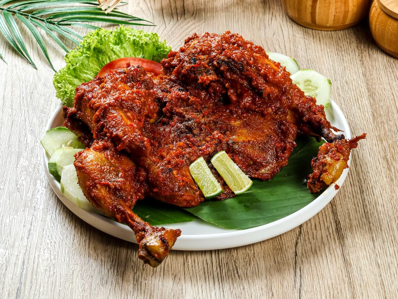 Ayam Bakar Bumbu Rojak